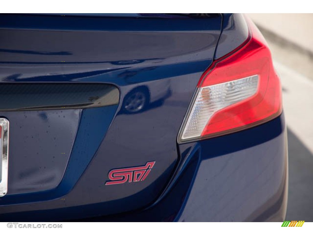 2020 WRX STI - Lapis Blue Pearl / Recaro Ultra Suede/Carbon Black photo #13