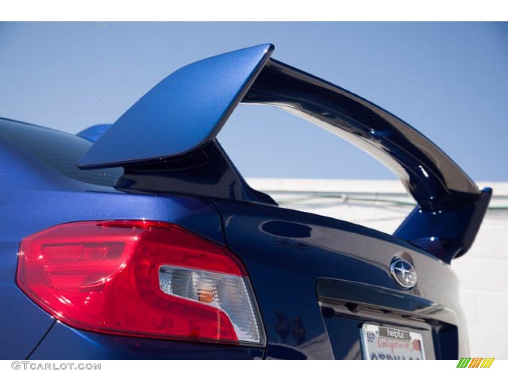 2020 WRX STI - Lapis Blue Pearl / Recaro Ultra Suede/Carbon Black photo #14
