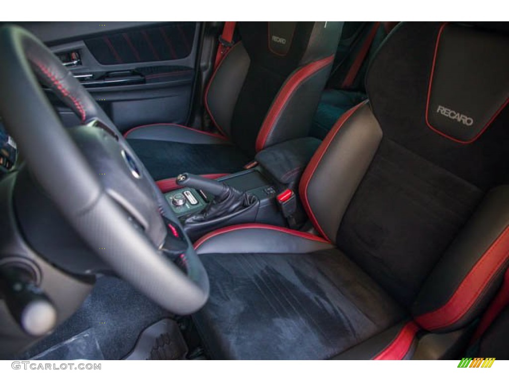 2020 WRX STI - Lapis Blue Pearl / Recaro Ultra Suede/Carbon Black photo #19