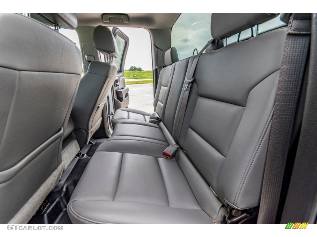 Dark Ash/Jet Black Interior 2016 Chevrolet Silverado 2500HD WT Double Cab 4x4 Photo #142142374