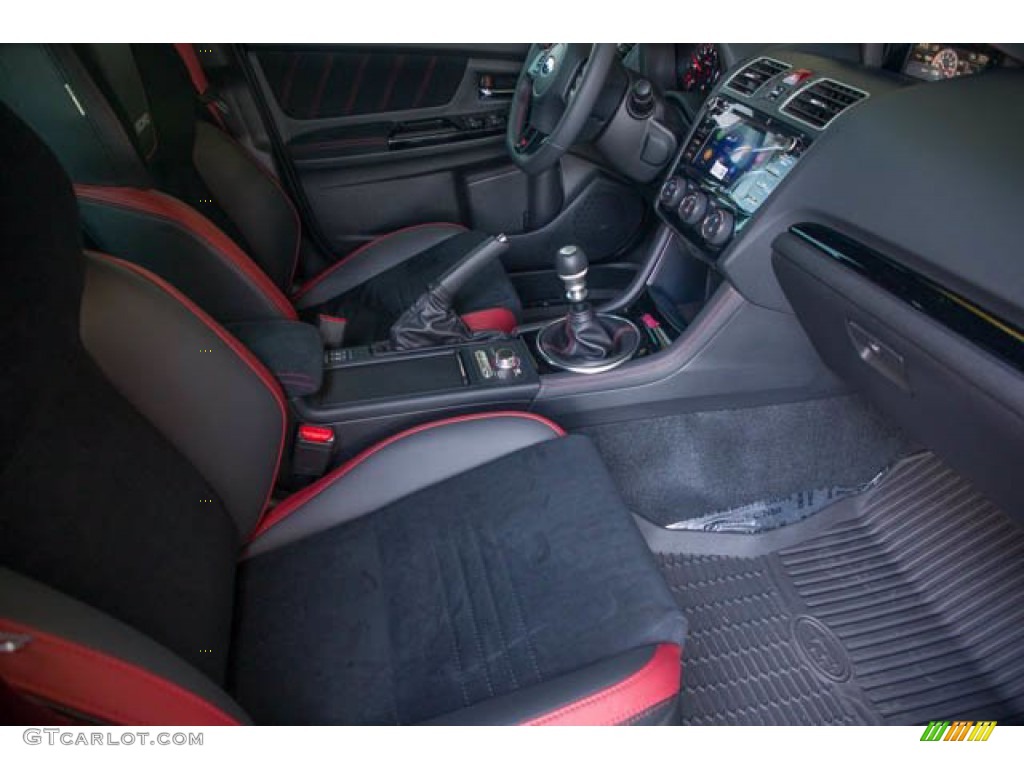 2020 WRX STI - Lapis Blue Pearl / Recaro Ultra Suede/Carbon Black photo #24