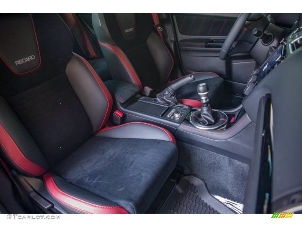 2020 WRX STI - Lapis Blue Pearl / Recaro Ultra Suede/Carbon Black photo #25