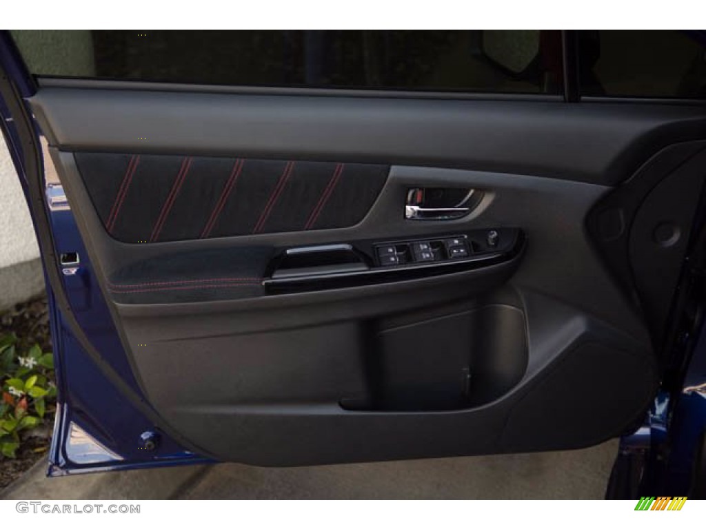 2020 WRX STI - Lapis Blue Pearl / Recaro Ultra Suede/Carbon Black photo #30