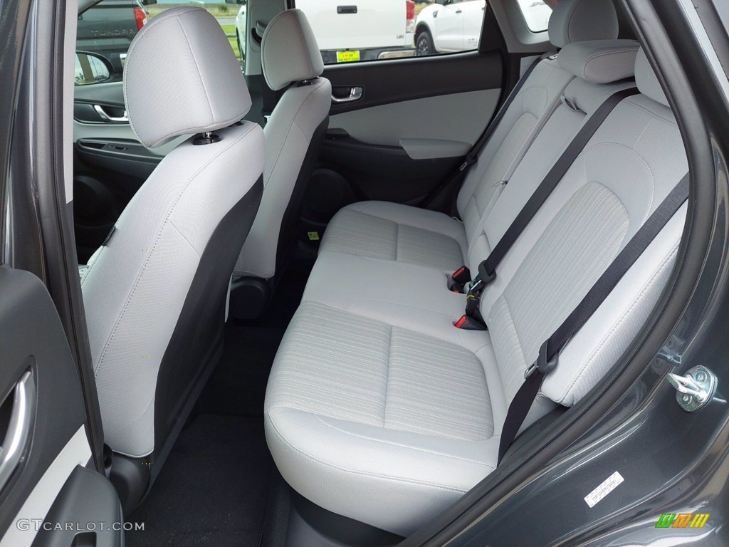 Gray/Black Interior 2022 Hyundai Kona SEL Photo #142142578