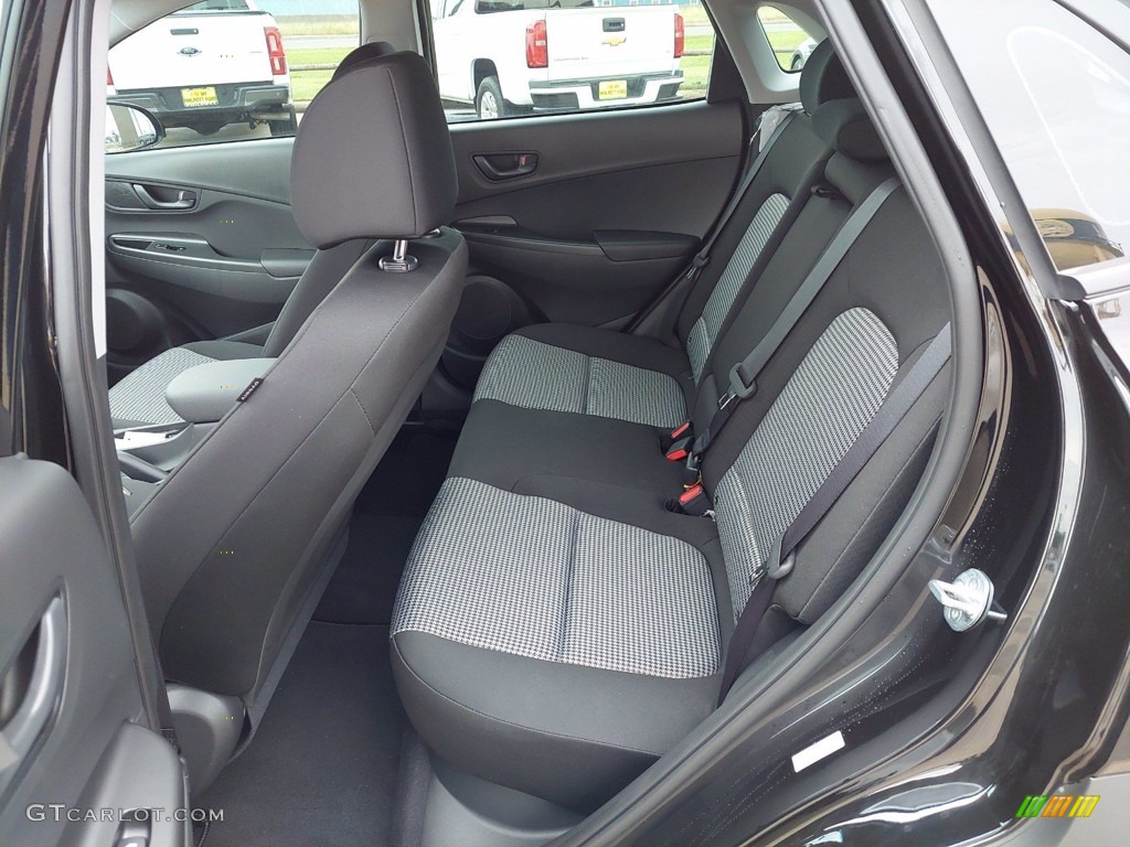 Black Interior 2022 Hyundai Kona SE Photo #142143082