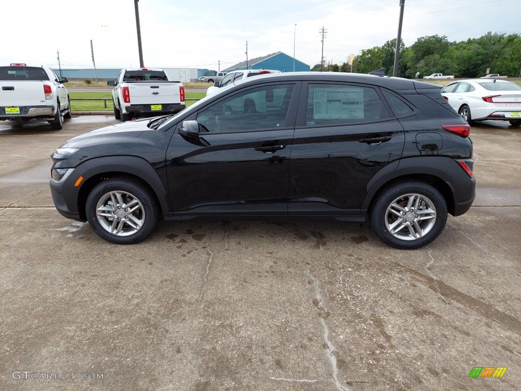 Ultra Black 2022 Hyundai Kona SE Exterior Photo #142143106