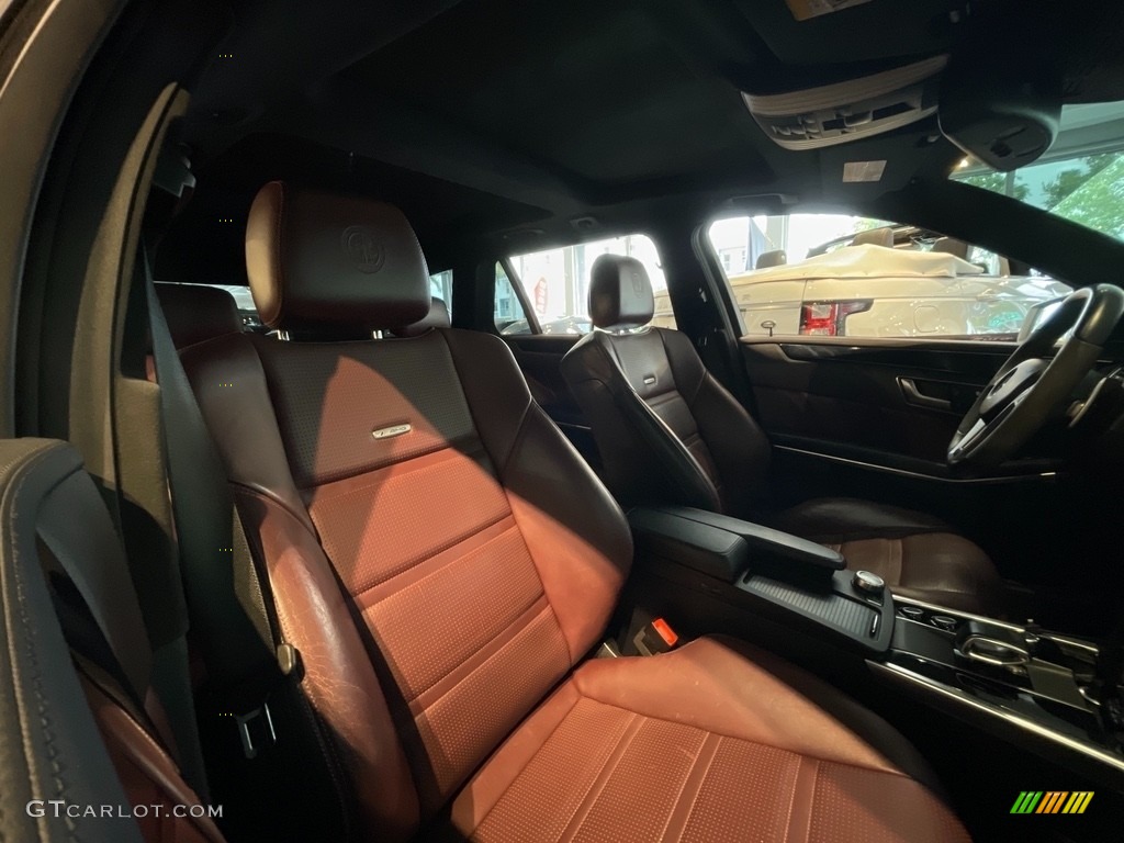 2015 E 63 AMG S 4Matic Wagon - Diamond Silver Metallic / Chestnut Brown/Black photo #4