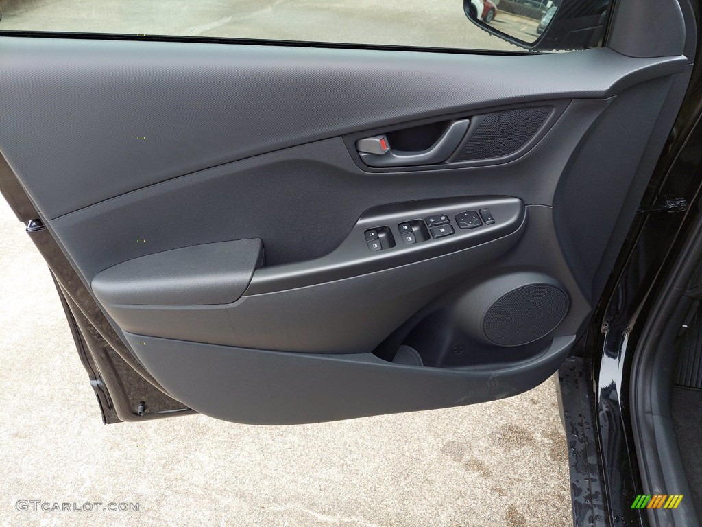 2022 Hyundai Kona SE Black Door Panel Photo #142143232