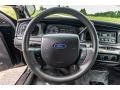 2010 Ford Crown Victoria Charcoal Black Interior Steering Wheel Photo
