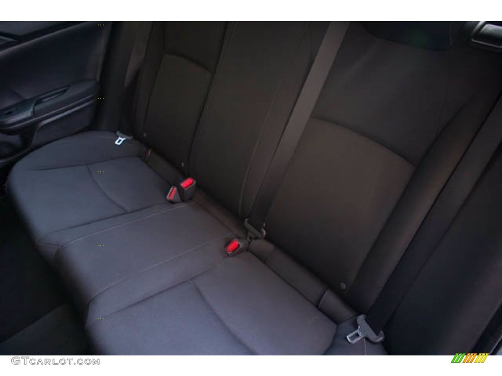 2018 Civic Sport Hatchback - Sonic Gray Metallic / Black photo #18