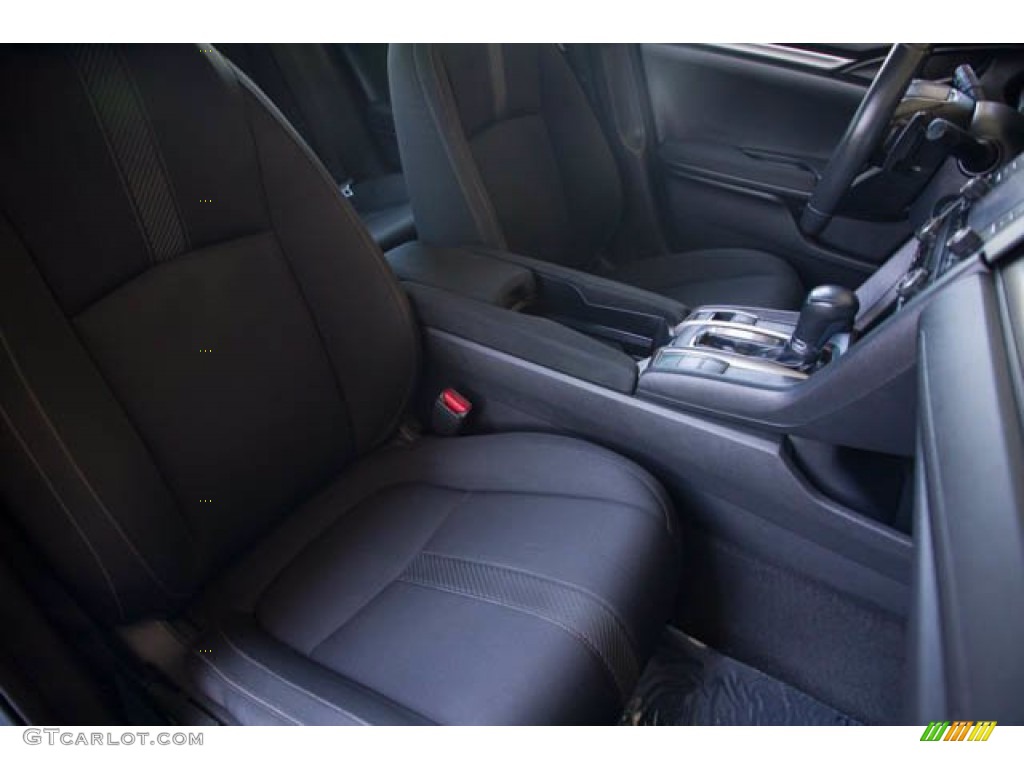 2018 Civic Sport Hatchback - Sonic Gray Metallic / Black photo #23