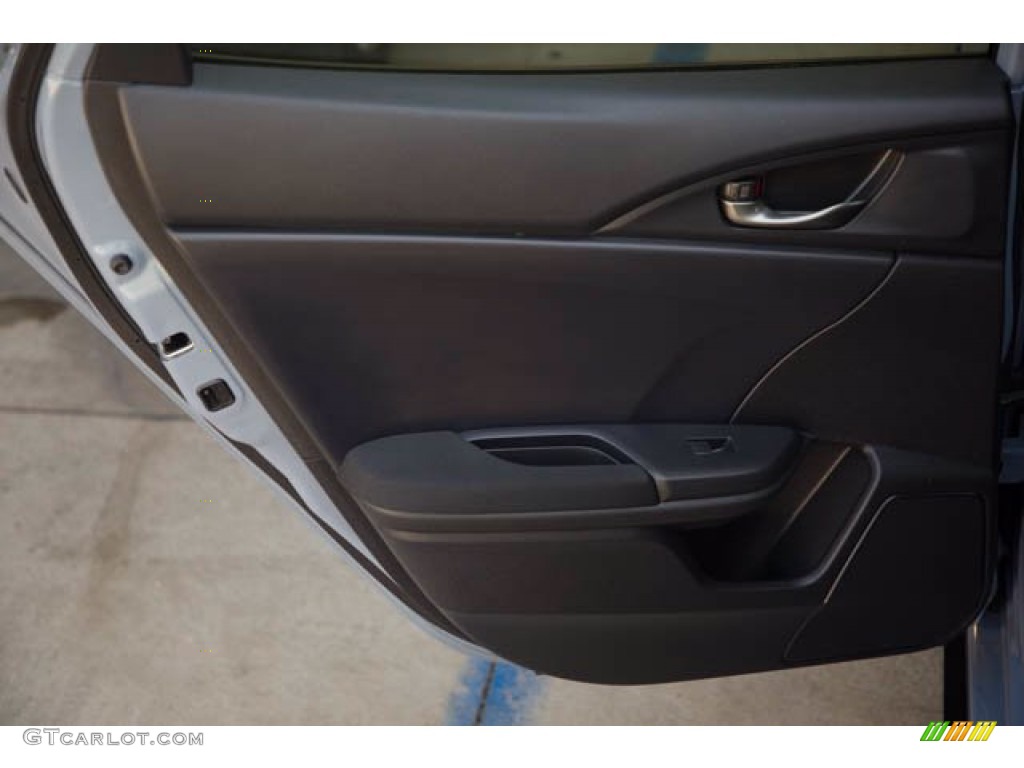 2018 Civic Sport Hatchback - Sonic Gray Metallic / Black photo #29