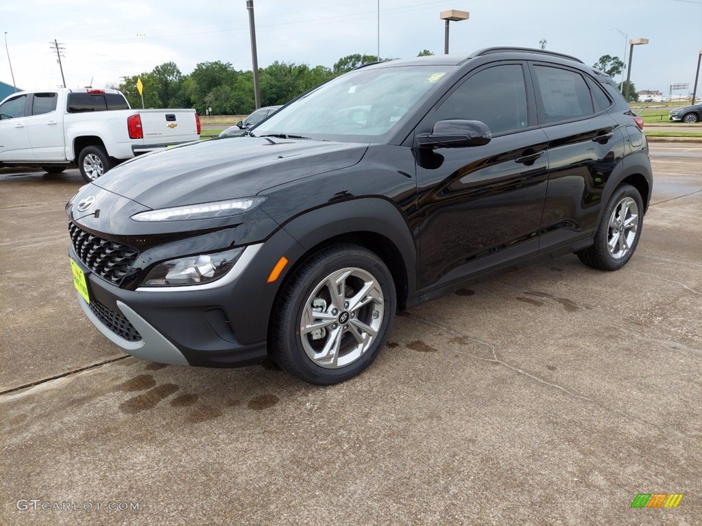 Ultra Black 2022 Hyundai Kona SEL Exterior Photo #142143949