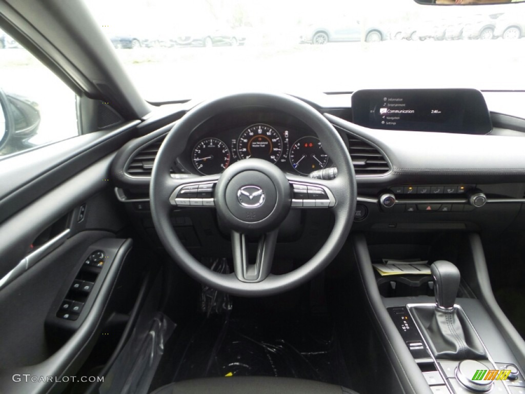 Black Interior 2021 Mazda Mazda3 2.5 S Hatchback Photo #142143955