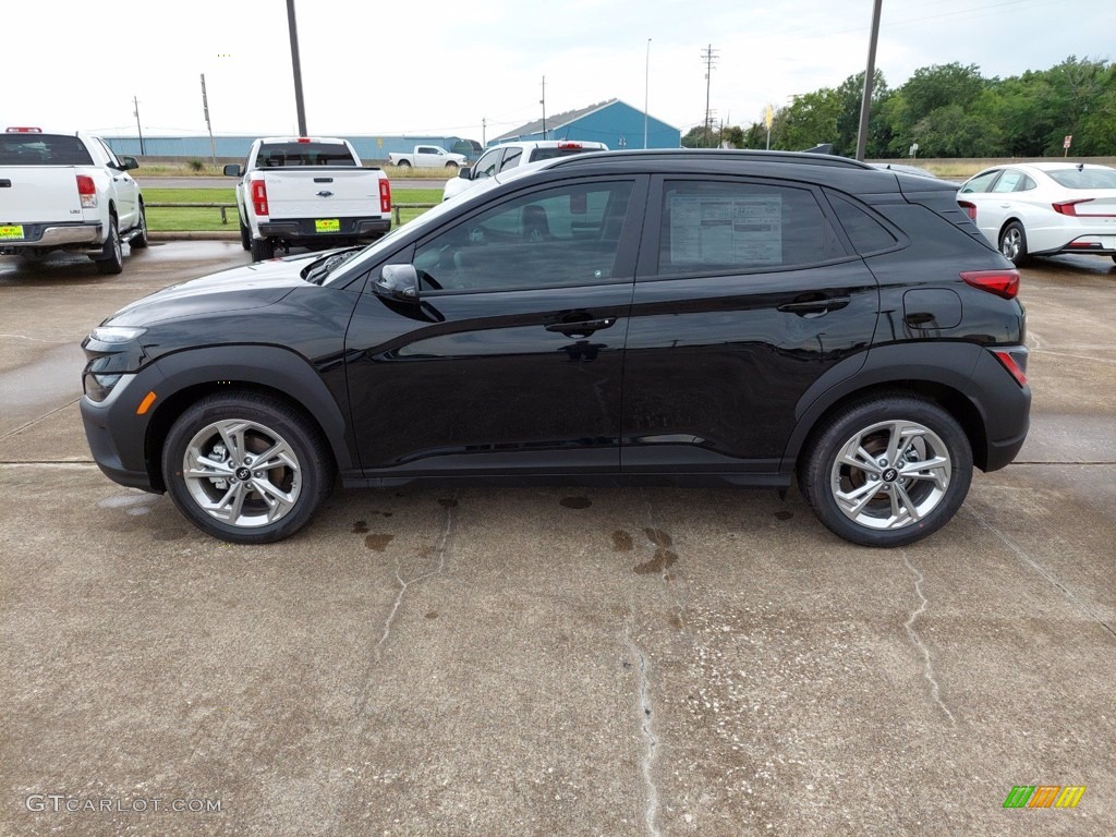 Ultra Black 2022 Hyundai Kona SEL Exterior Photo #142143985