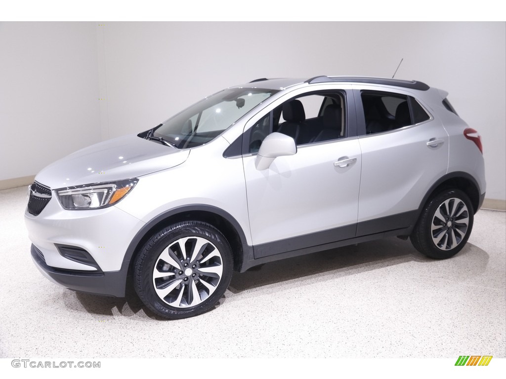 Quicksilver Metallic 2021 Buick Encore Preferred AWD Exterior Photo #142143988