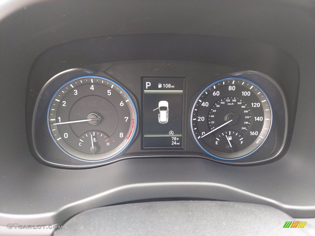 2022 Hyundai Kona SEL Gauges Photo #142144111