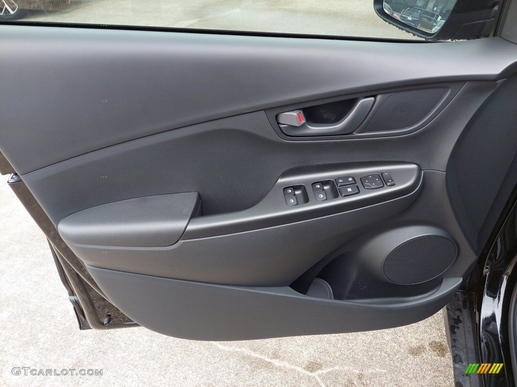 2022 Hyundai Kona SEL Black Door Panel Photo #142144126
