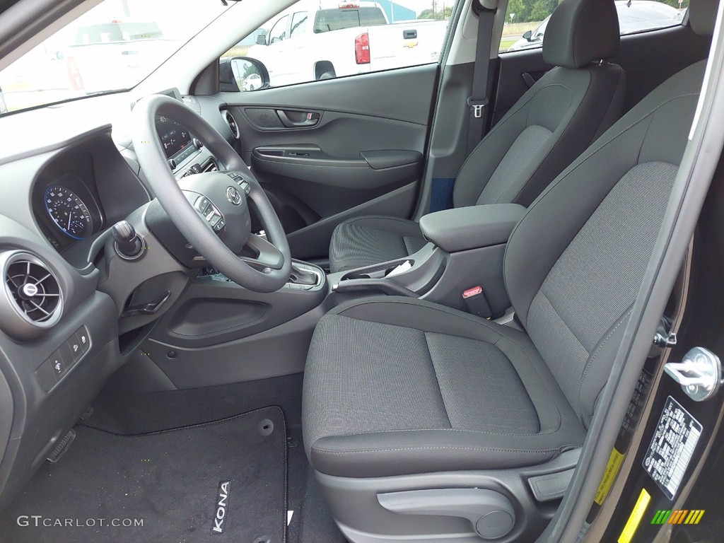 Black Interior 2022 Hyundai Kona SEL Photo #142144156