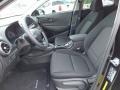 Black 2022 Hyundai Kona SEL Interior Color