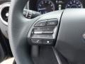 Black 2022 Hyundai Kona SEL Steering Wheel