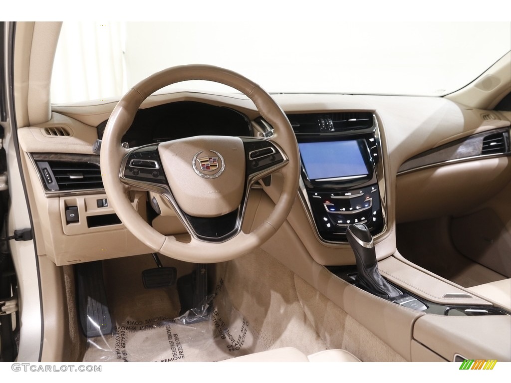 2014 CTS Sedan - Silver Coast Metallic / Light Cashmere/Medium Cashmere photo #6