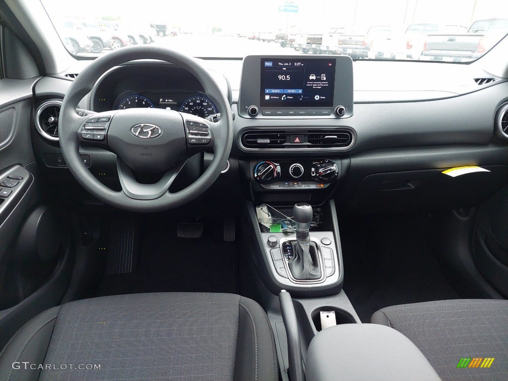 2022 Hyundai Kona SEL Black Dashboard Photo #142144309