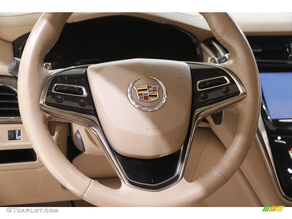 2014 CTS Sedan - Silver Coast Metallic / Light Cashmere/Medium Cashmere photo #7