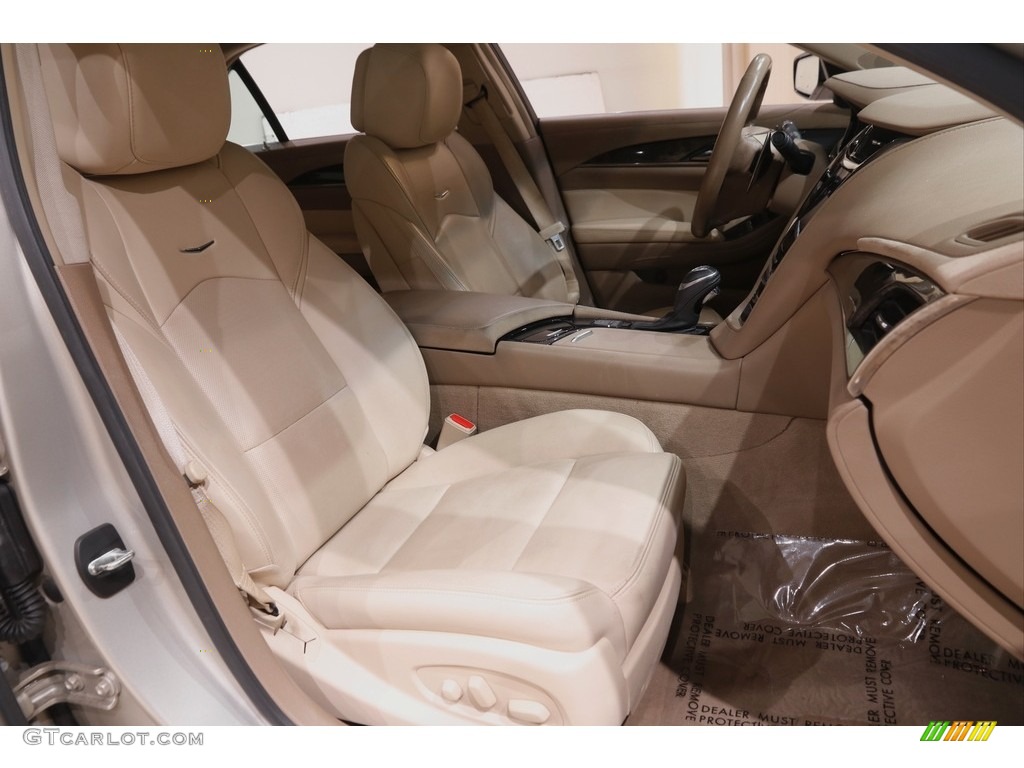 2014 CTS Sedan - Silver Coast Metallic / Light Cashmere/Medium Cashmere photo #14