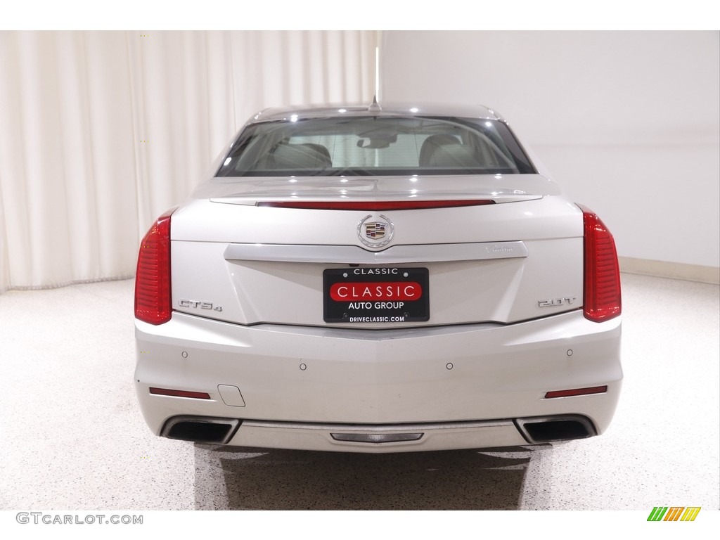 2014 CTS Sedan - Silver Coast Metallic / Light Cashmere/Medium Cashmere photo #17