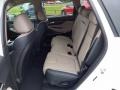 2021 Hyundai Santa Fe Black/Beige Interior Rear Seat Photo