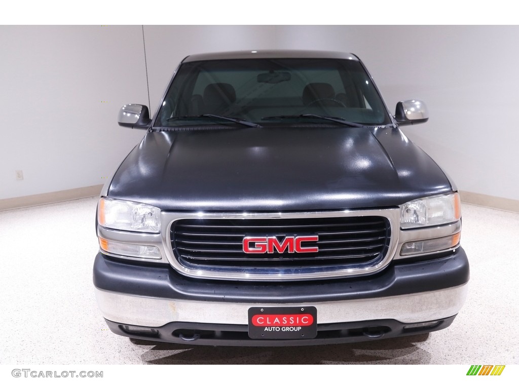 2002 Sierra 1500 Regular Cab - Pewter Metallic / Graphite photo #2