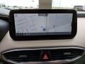 Black/Beige Navigation Photo for 2021 Hyundai Santa Fe #142144669