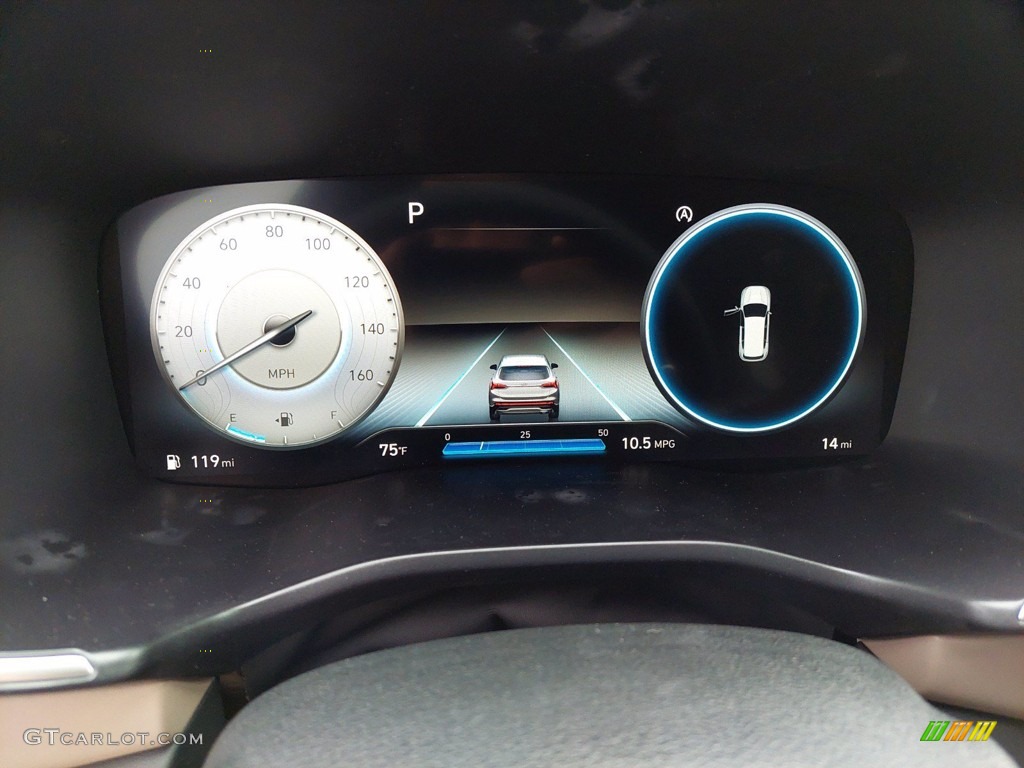 2021 Hyundai Santa Fe Limited Gauges Photos
