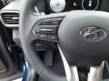 Black 2021 Hyundai Santa Fe SEL Steering Wheel