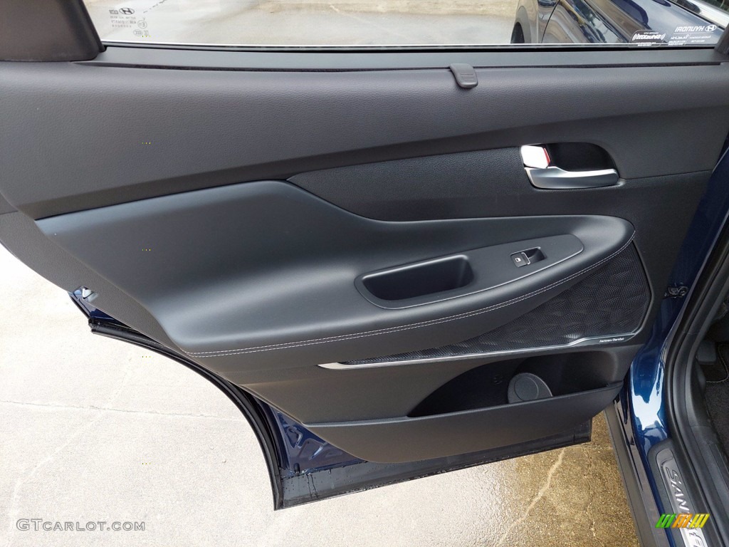 2021 Hyundai Santa Fe SEL Black Door Panel Photo #142145035