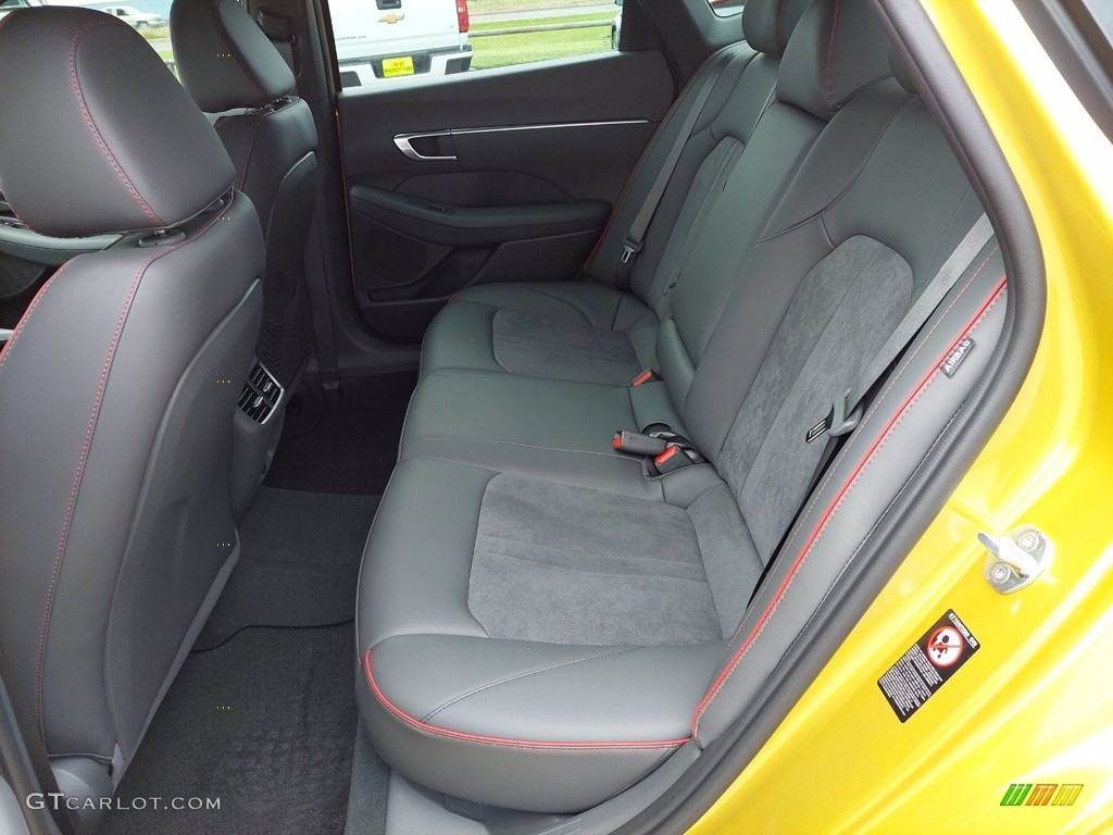 2021 Hyundai Sonata SEL Plus Rear Seat Photo #142145341