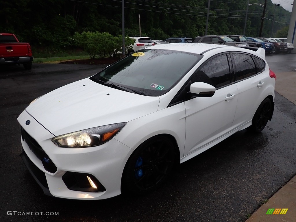Frozen White 2016 Ford Focus RS Exterior Photo #142146373