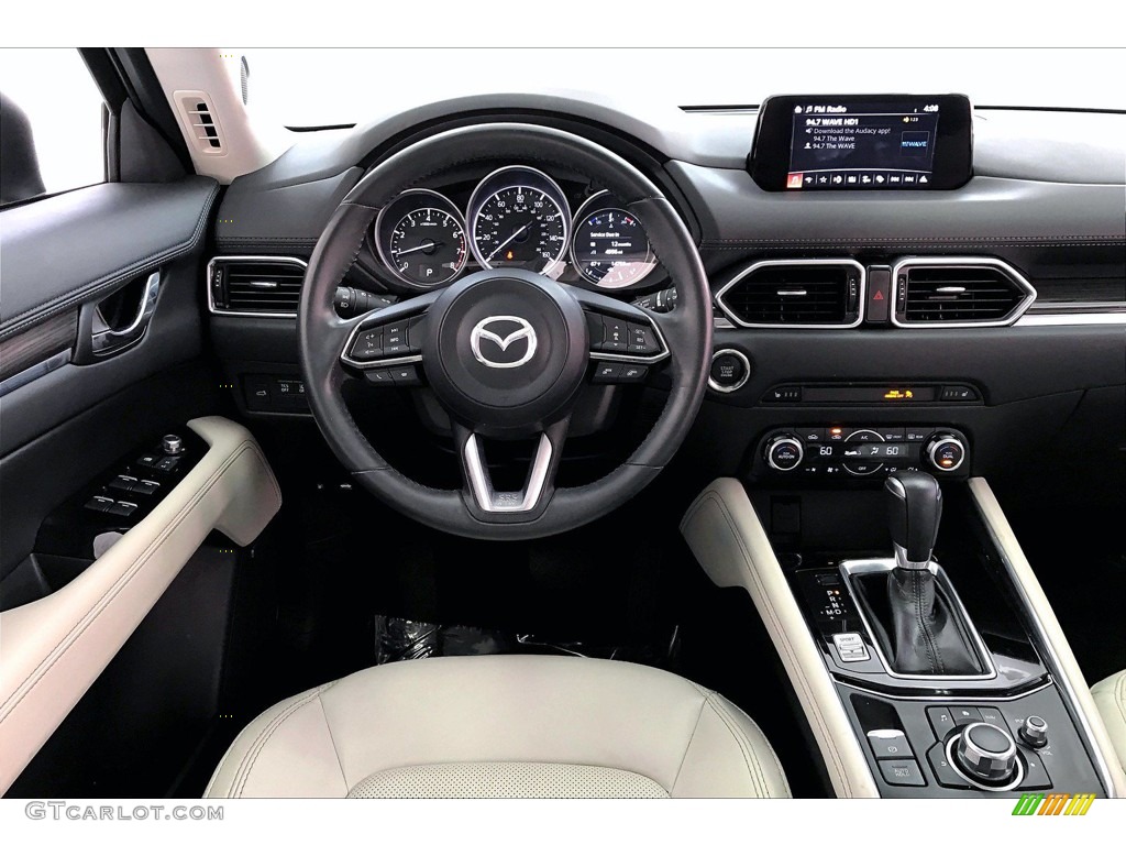 2018 Mazda CX-5 Grand Touring Parchment Dashboard Photo #142146577
