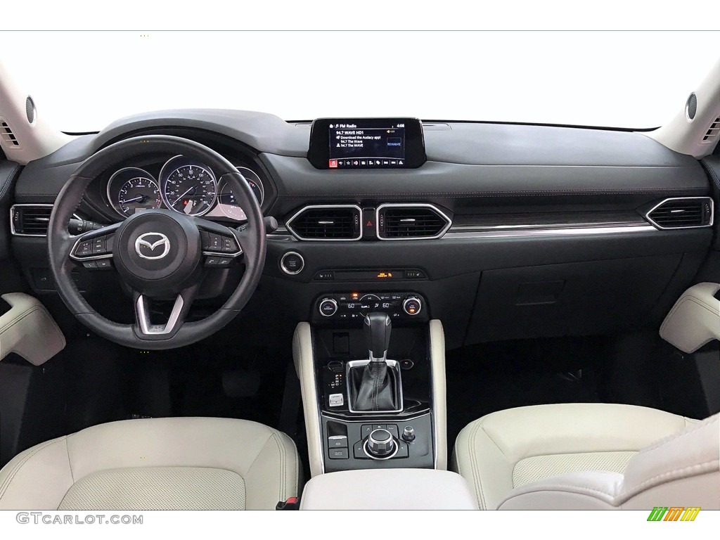 2018 Mazda CX-5 Grand Touring Parchment Dashboard Photo #142146646