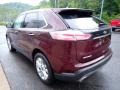 2020 Burgundy Velvet Metallic Tinted Ford Edge Titanium AWD  photo #5