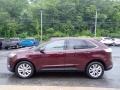 Burgundy Velvet Metallic Tinted 2020 Ford Edge Titanium AWD Exterior
