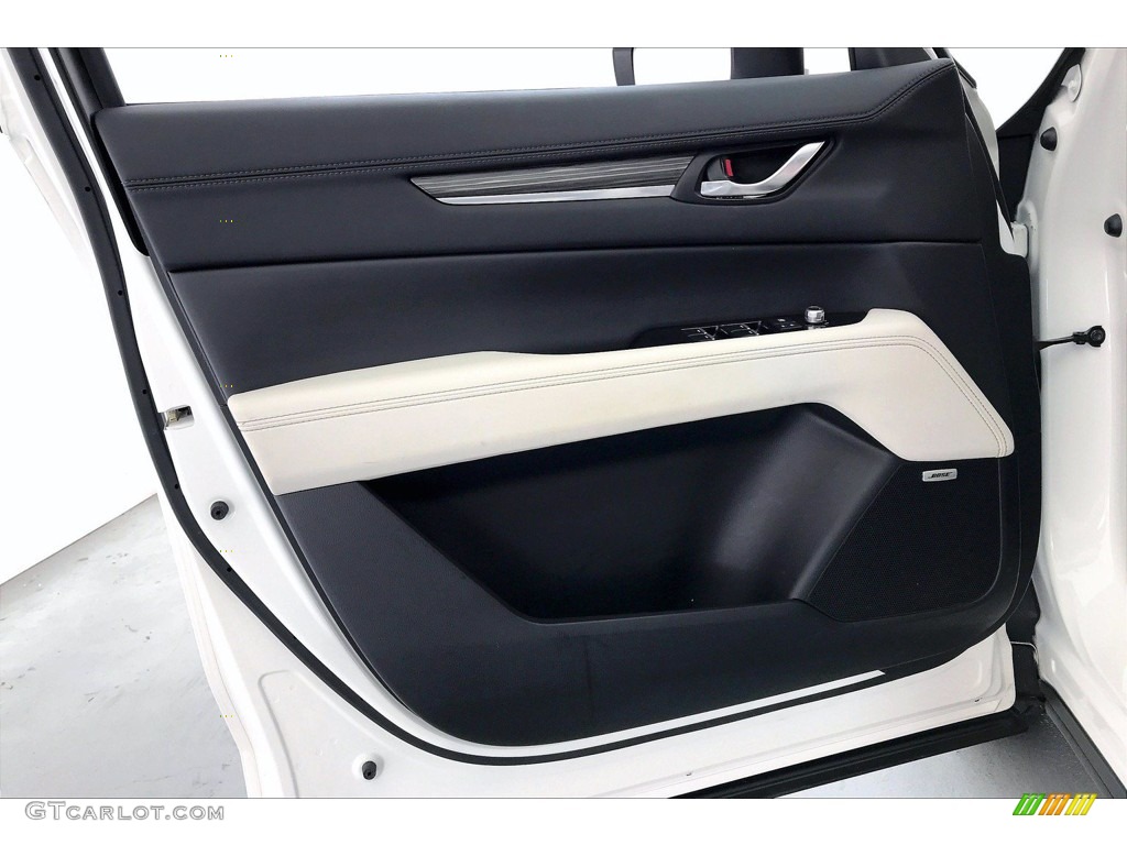 2018 Mazda CX-5 Grand Touring Parchment Door Panel Photo #142146713