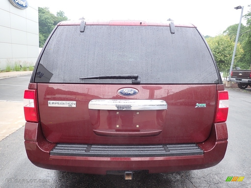 2010 Expedition XLT 4x4 - Royal Red Metallic / Camel photo #3