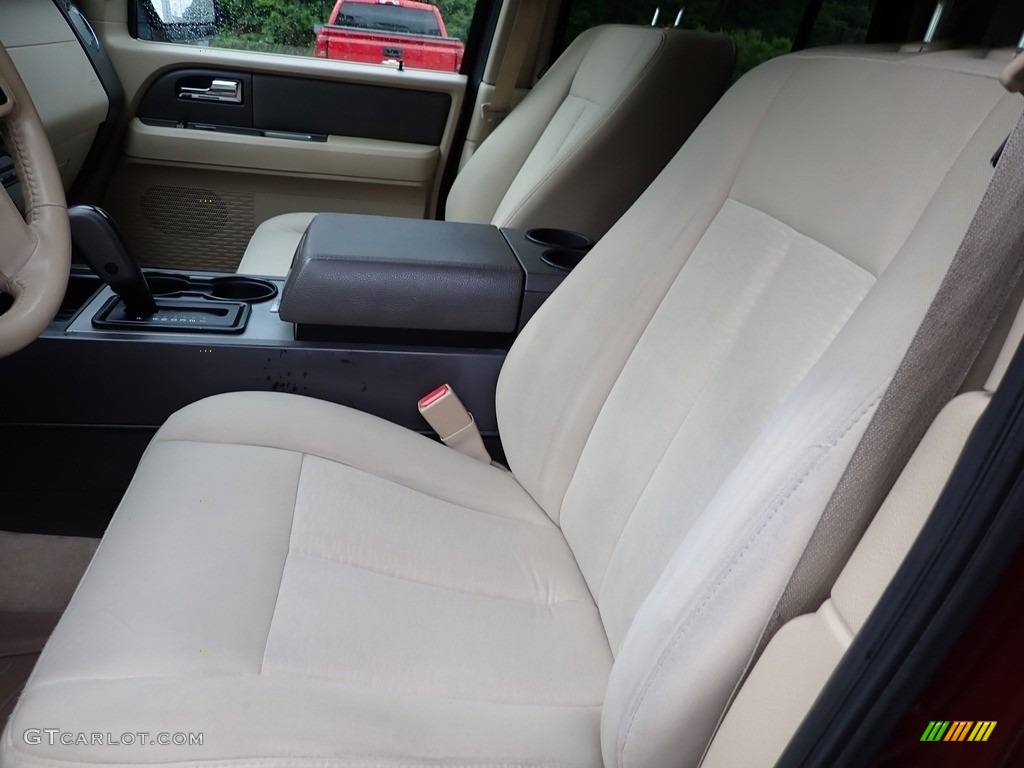 2010 Expedition XLT 4x4 - Royal Red Metallic / Camel photo #17