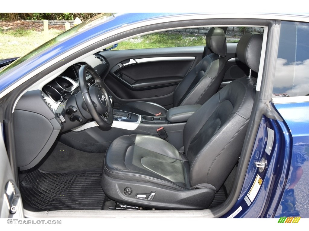 Black Interior 2016 Audi A5 Premium quattro Coupe Photo #142148141