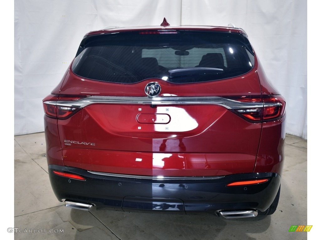 2021 Enclave Essence AWD - Red Quartz Tintcoat / Shale w/Ebony Accents photo #3