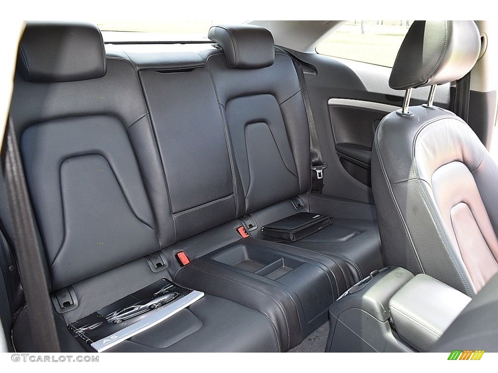 2016 Audi A5 Premium quattro Coupe Rear Seat Photos