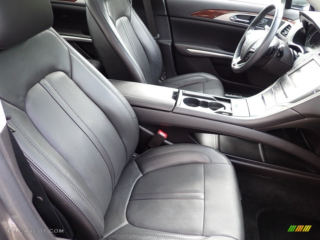 Charcoal Black Interior 2014 Lincoln MKZ AWD Photo #142148738