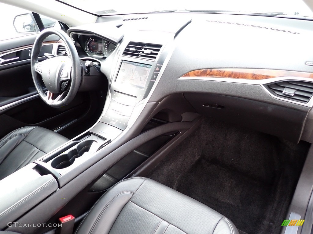 2014 Lincoln MKZ AWD Charcoal Black Dashboard Photo #142148756